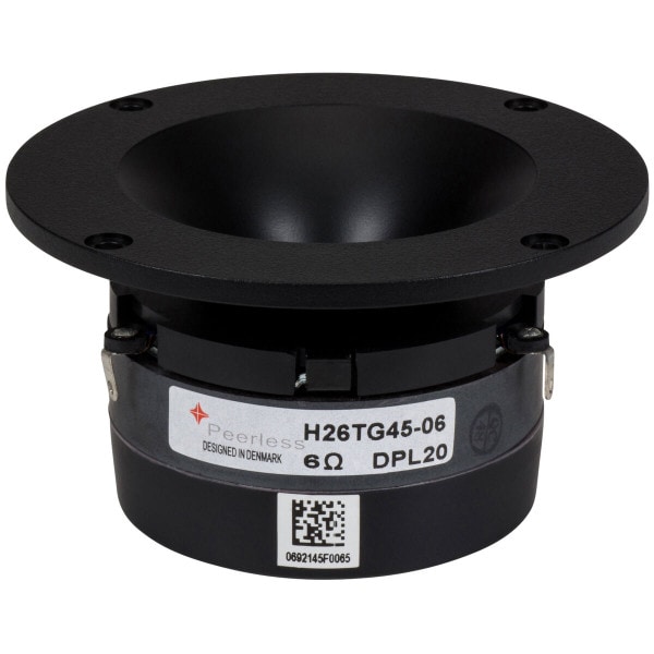 Main product image for Peerless H26TG45-06 1" Silk Dome Tweeter with Waveg 264-1386